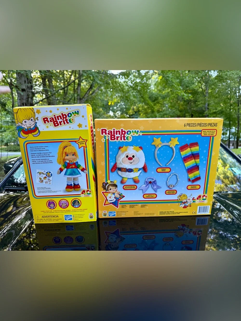 Rainbow Brite Dress-Up Doll Set with Colorful Accessories & Doll bundle